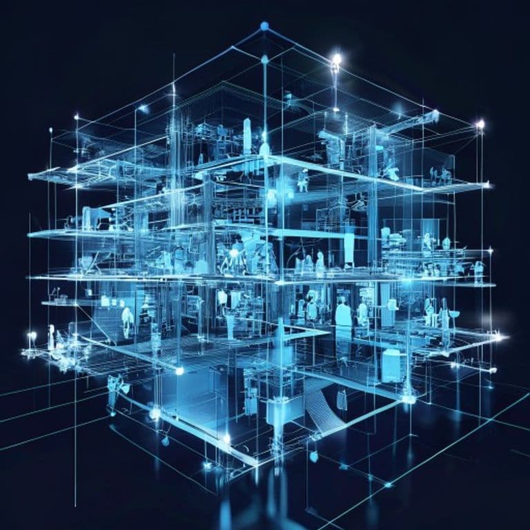 Radiografía organizacional — visualización de estructura interna